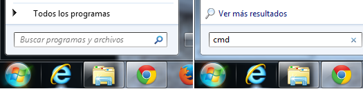 como ejecutar cmd.exe