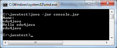 Entrada por la consola en Java